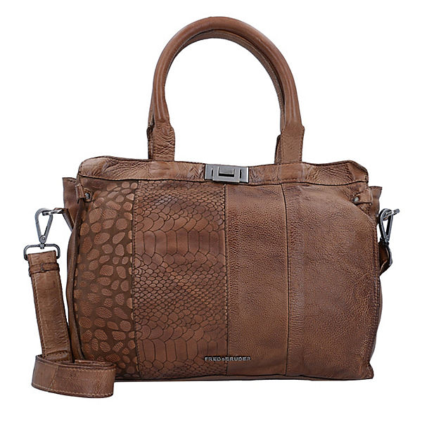 FREDsBRUDER Wild Mix Handtasche Leder 34 cm