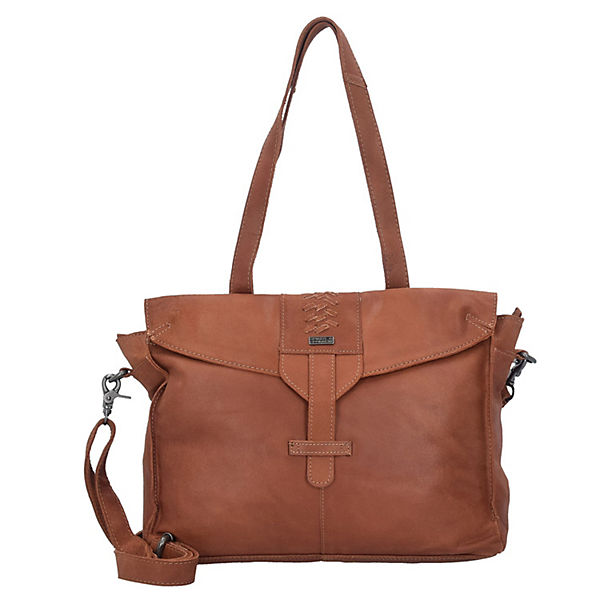 Spikes & Sparrow Flash Handtasche Leder 34 cm