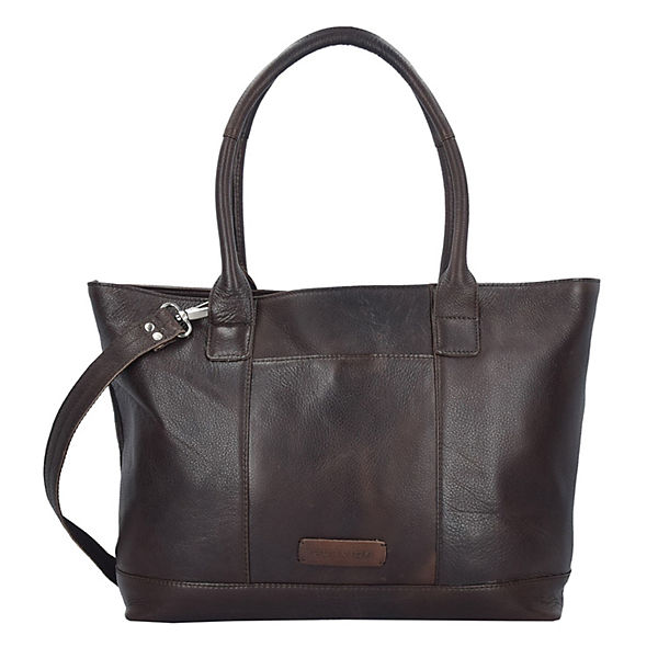 Plevier 400er Serie Aktentasche Leder 41 cm Laptopfach