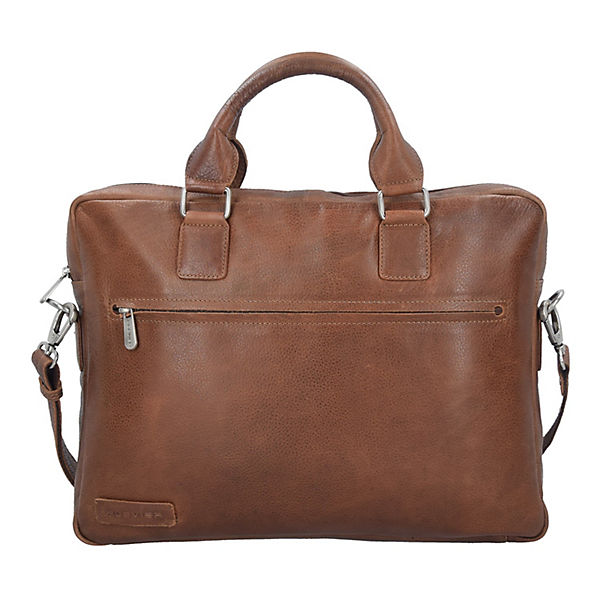 Plevier 470er Serie Aktentasche Leder 40 cm Laptopfach
