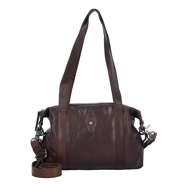 Spikes and Sparrow Bronco Schultertasche Leder 30 cm