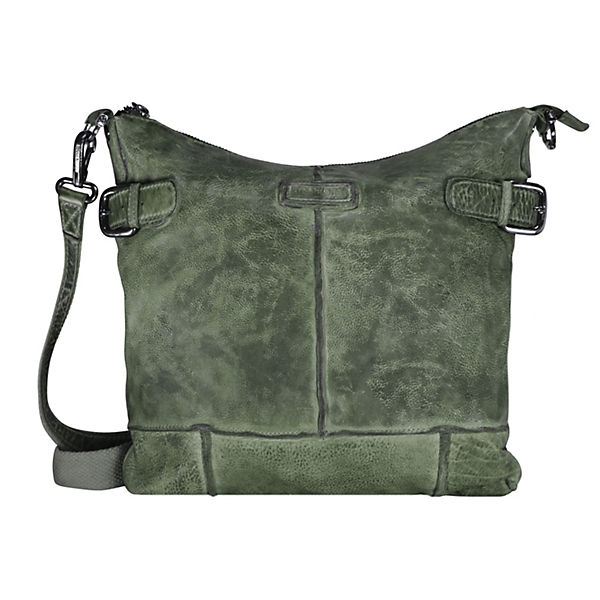 GreenLand Femi & Nine II Color Umhängetasche Leder 34 cm