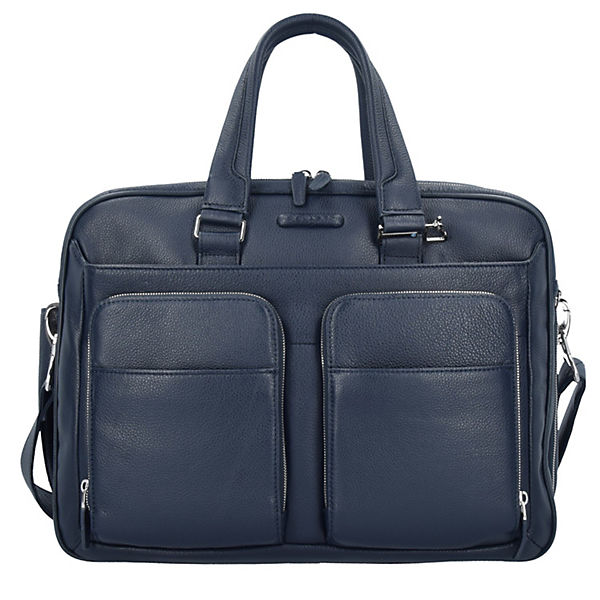 Piquadro Modus Aktentasche Leder 41 cm Laptopfach