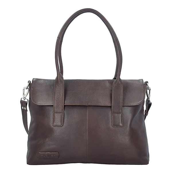 Plevier 400er Serie Aktentasche Leder 43 cm Laptopfach