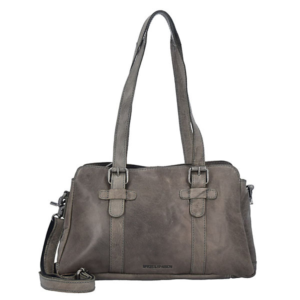 Spikes and Sparrow Bronco Handtasche Leder 31 cm