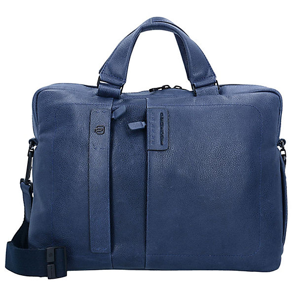 Piquadro Pulse Plus Aktentasche Leder 39 cm Laptopfach