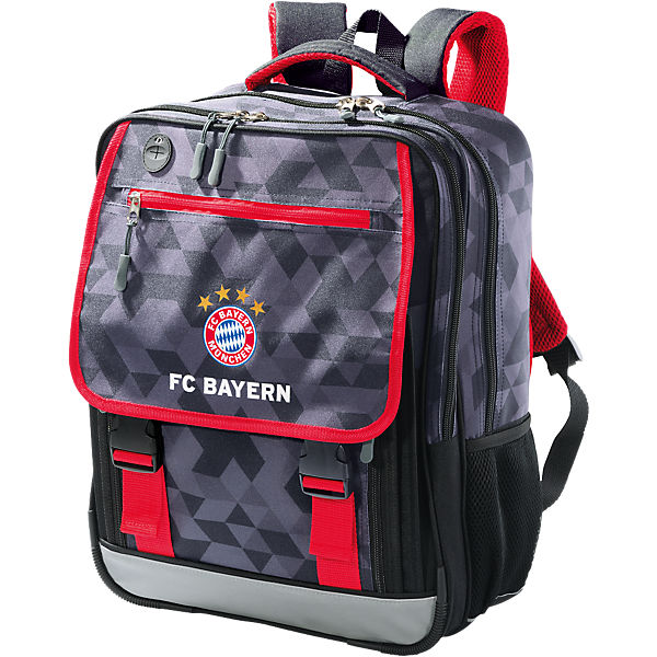 Schulrucksack Classic, FC Bayern München, schwarz