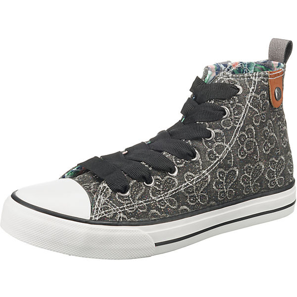 Hedi Toe Cap Sneaker All Over Emroidery Sneakers High