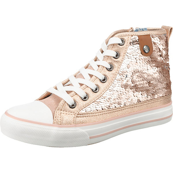 Hanna Toe Cap Sneaker Sequin Sneakers High