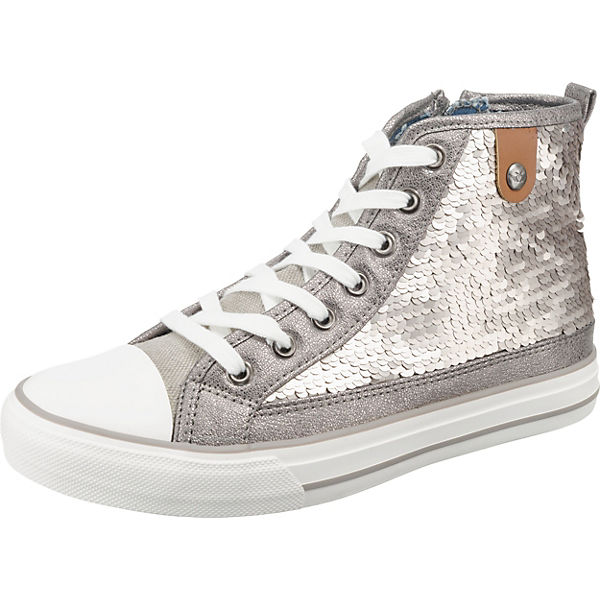 Hanna Toe Cap Sneaker Sequin Sneakers High