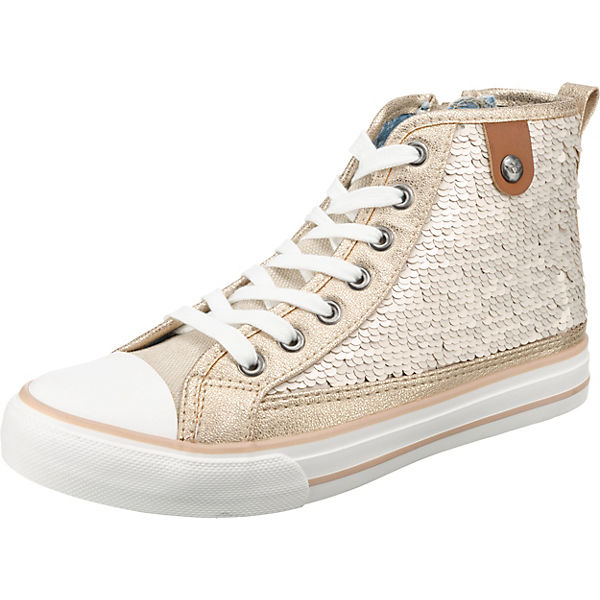 Hanna Toe Cap Sneaker Sequin Sneakers High