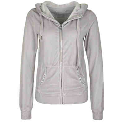 Sweatjacke SHELBY VELVET PAILLETTE