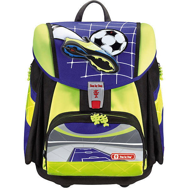 Schulranzenset TOUCH 2 DIN Soccer Team, 4-tlg. - Kollektion 2018