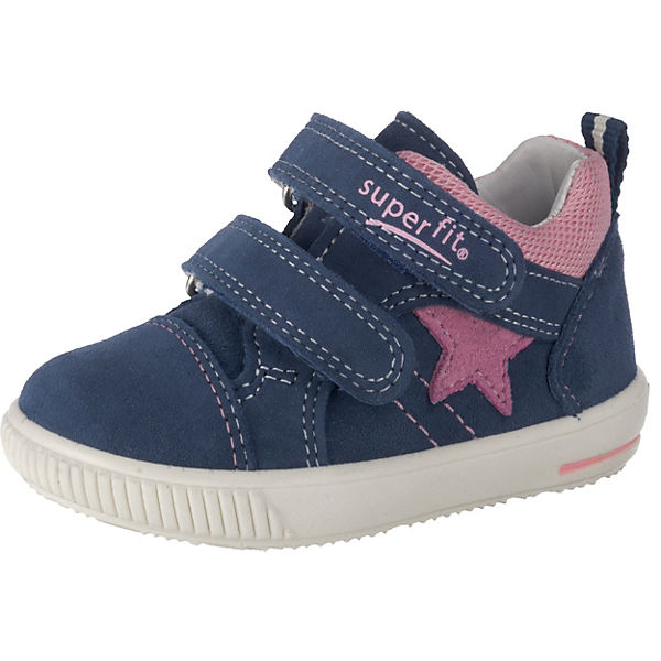Baby Halbschuhe MOPPY für Mädchen, Stern, Weite M4