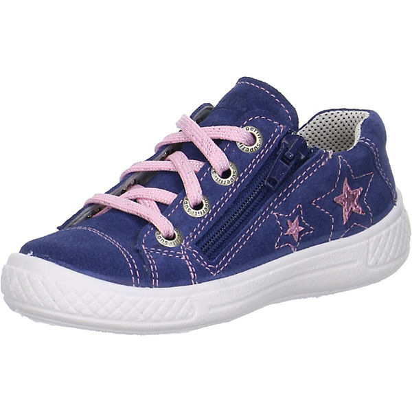 Halbschuhe TENSY für Mädchen, Sterne, Weite M4