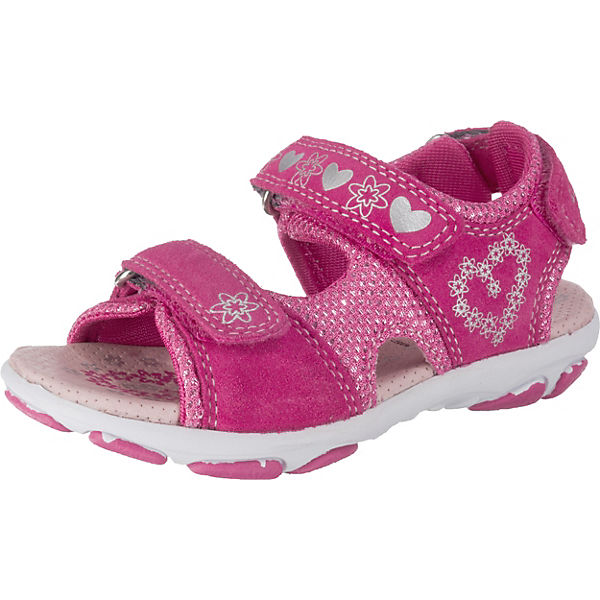 Sandalen Nelly für Mädchen, Herz, Weite M4