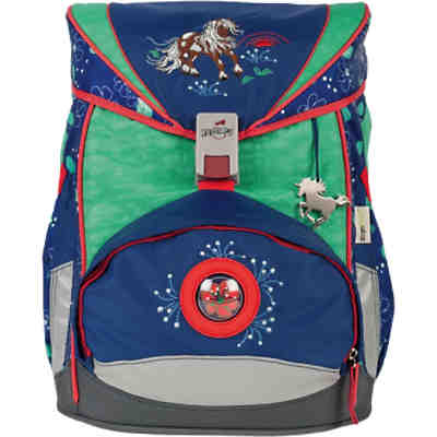 DerDieDas Schulrucksackset ErgoFlex Happy Pony, 5-tlg. (Kollektion 2017/2018)