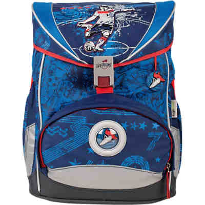 DerDieDas Schulrucksackset ErgoFlex Star-Kicker, 5-tlg. (Kollektion 2017/2018)