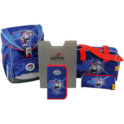 DerDieDas Schulrucksackset ErgoFlex Star-Kicker, 5-tlg. (Kollektion 2017/2018) 2