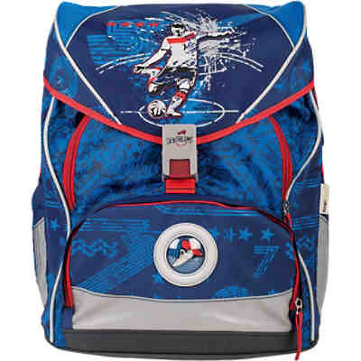 DerDieDas Schulrucksackset ErgoFlex XL Star-Kicker, 5-tlg. (Kollektion 2017/2018)