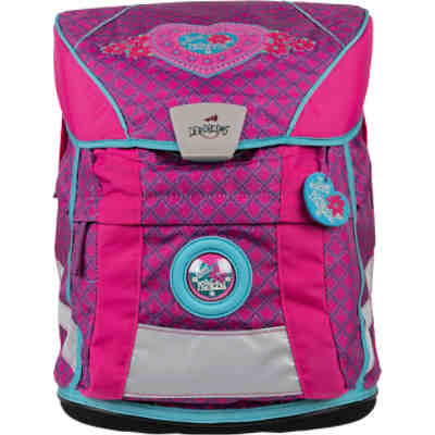 DerDieDas Schulrucksackset ErgoFlex VARIO Gipsy Princess, 5-tlg. (Kollektion 2017/2018)