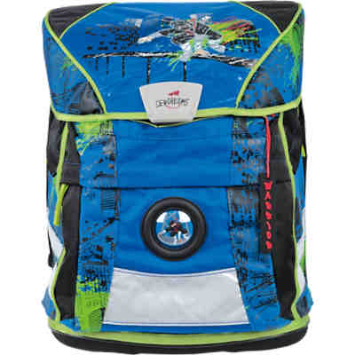 DerDieDas Schulrucksackset ErgoFlex VARIO Ninja, 5-tlg. (Kollektion 2017/2018)
