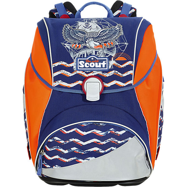 Scout Schulranzenset ALPHA Wings, 4-tlg. (Kollektion 2018)
