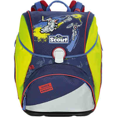 Scout Schulranzenset ALPHA Super Knights, 4-tlg. (Kollektion 2018)