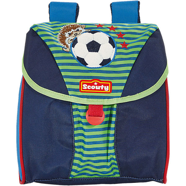 SCOUTY 20230049000 SCOUTY Lucky Kinderrucksack Fußball (Kollektion 2018)