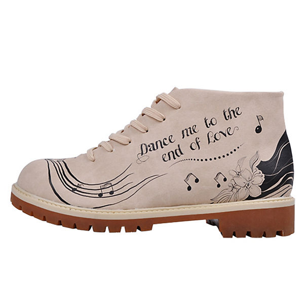 Schnürstiefeletten Dance me to the end of Love