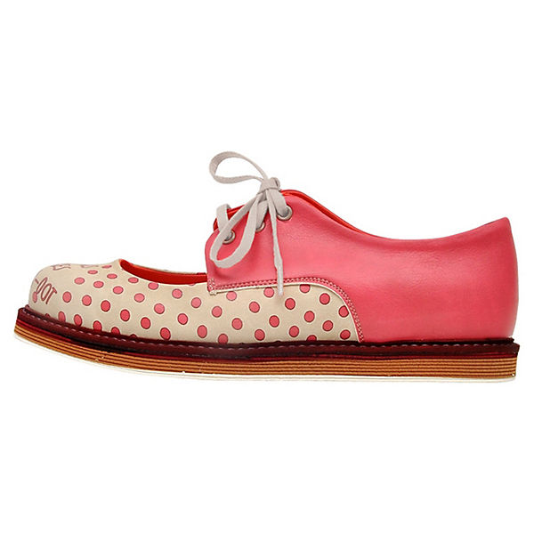 Schnürschuhe polka dot