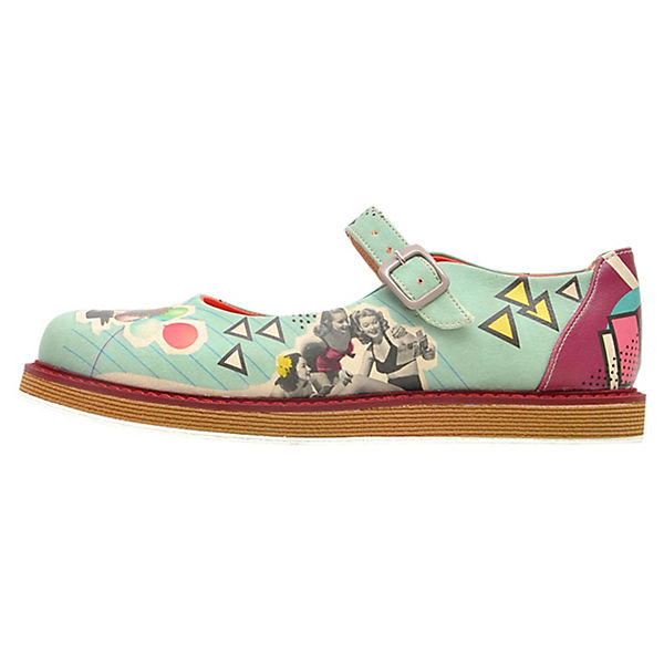 Offene Halbschuhe I'm always on vacation