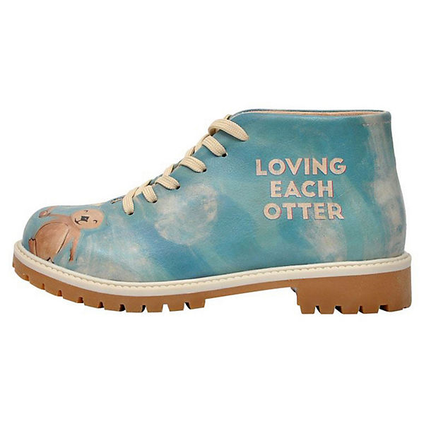 Schnürstiefeletten Loving Each Otter