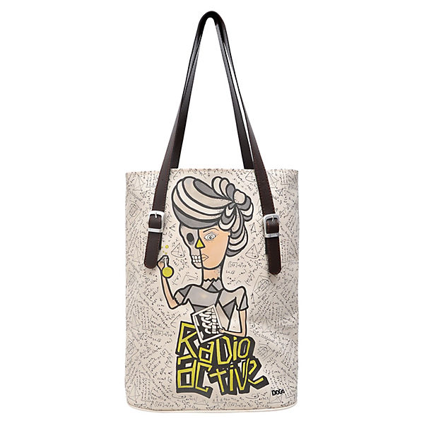 Umhängetasche Tall Bag Sciencecubic series radioactive queen