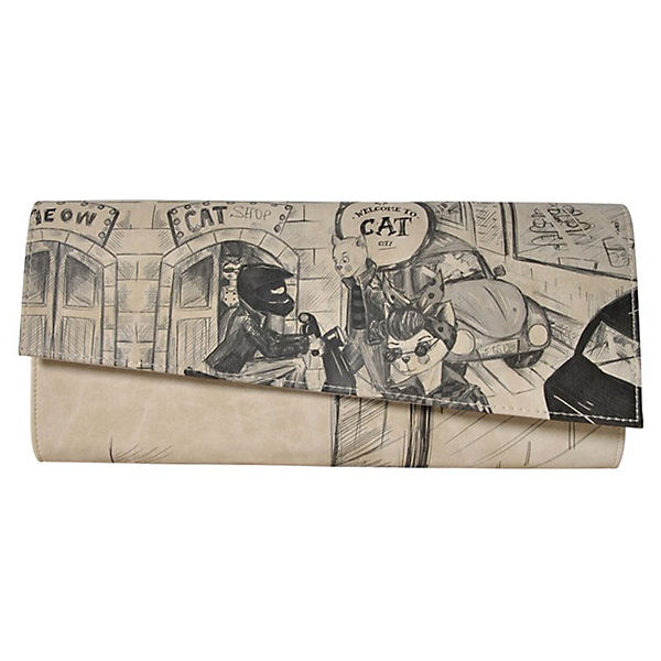 Abendtasche Cat City Life