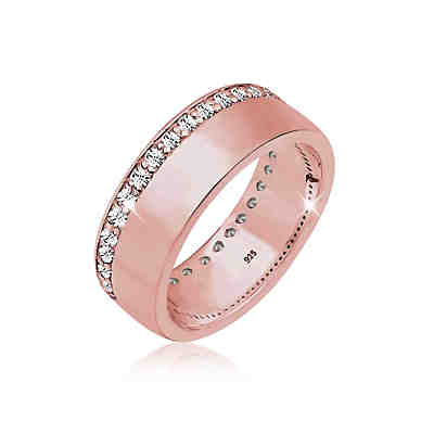 Elli Silber Ring Funkelnd Swarovski® Kristalle 925 Sterling