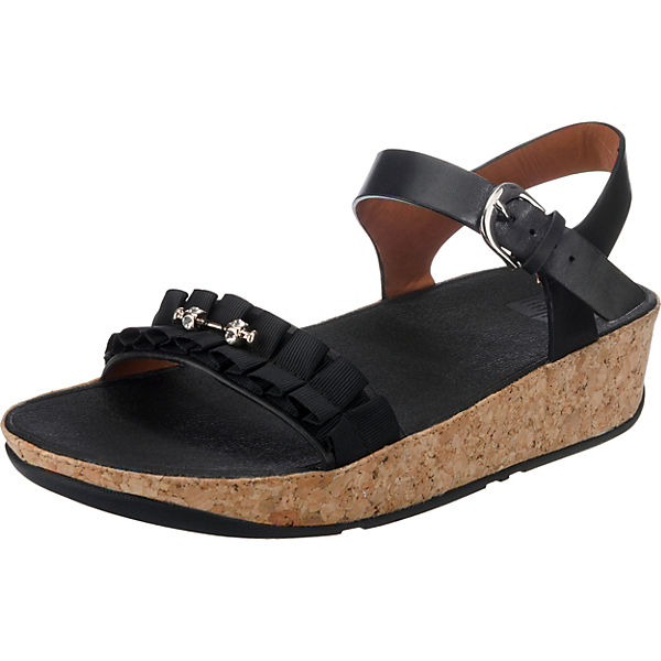 RUFFLE BACK Komfort-Sandalen
