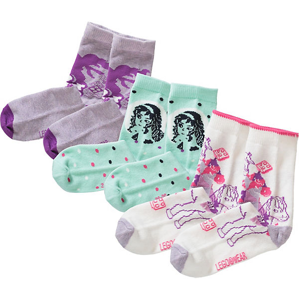 Socken FRIENDS im 3er-Pack für Mädchen
