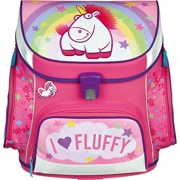 Schulranzenset Campus Up Fluffy, 5-tlg. (Kollektion 2018)