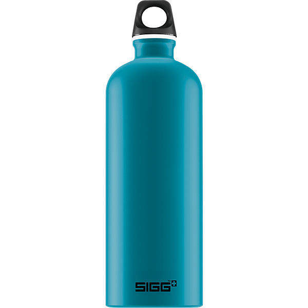 Alu-Trinkflasche TRAVELLER Teal, 1000 ml