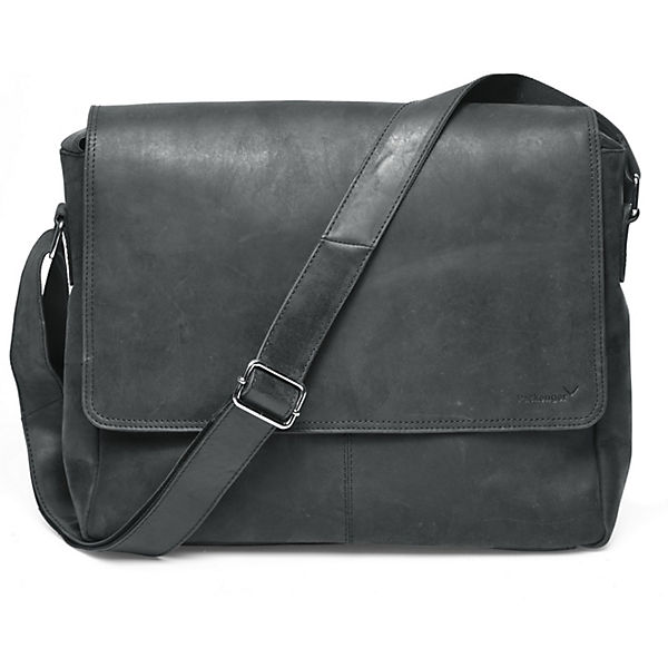 Vethorn Umhängetasche Messenger Bag bis 15" (Leder)