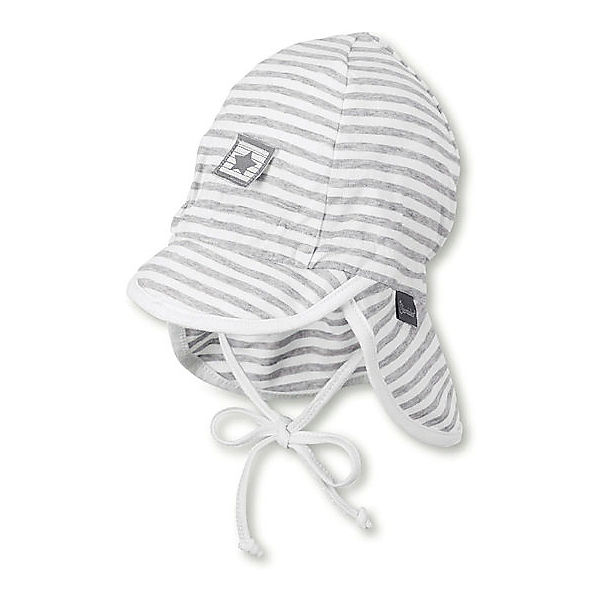 Baby Sonnenhut mit Nackenschutz zum Binden für Mädchen