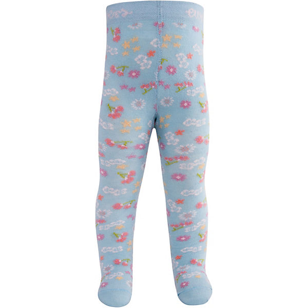 Baby Strickstrumpfhose für Mädchen, Blümchen