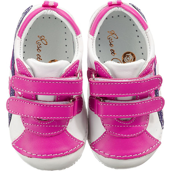 Lauflernschuhe White Pink Purple, Classic Z, für Mädchen