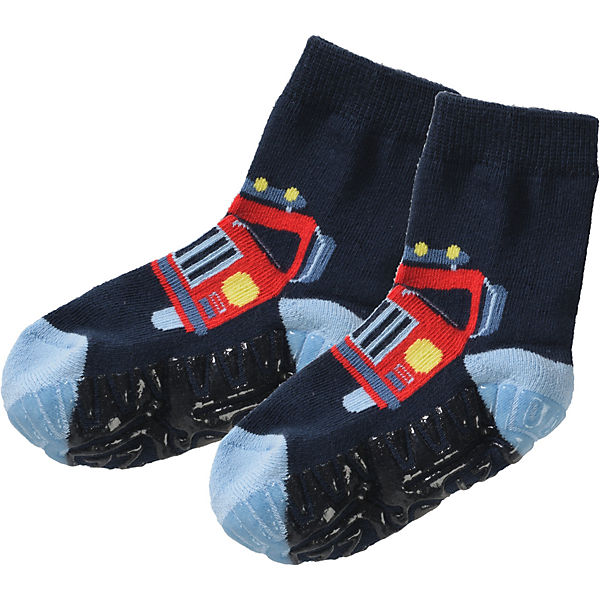 Baby Haussocken Fliesen-Flitzer AIR für Jungen