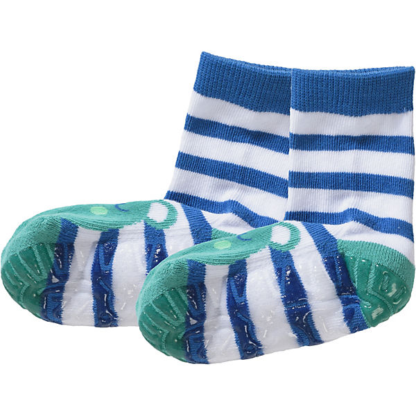 Baby Haussocken Fliesen-Flitzer AIR für Jungen