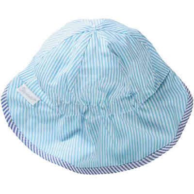 Baby Sonnenhut mit Nackenschutz zum Binden mit UV-Schutz 50+ für Jungen 2