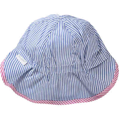 Baby Sonnenhut mit Nackenschutz zum Binden mit UV-Schutz 50+ für Jungen 2
