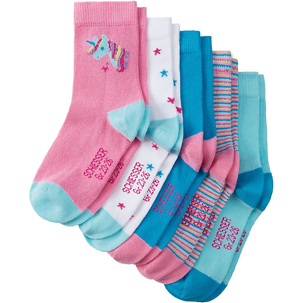 Socken 5er-Pack für Mädchen