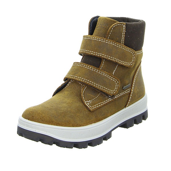 Kinder Winterstiefel aus Leder, gefüttert
